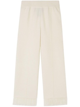 Finest fringe-detail trousers 