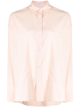 spread-collar poplin shirt