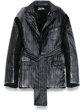 trompe-l'oeil padded jacket