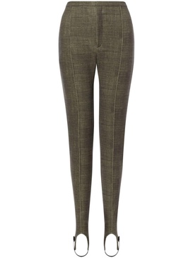 high-waisted skinny trousers 