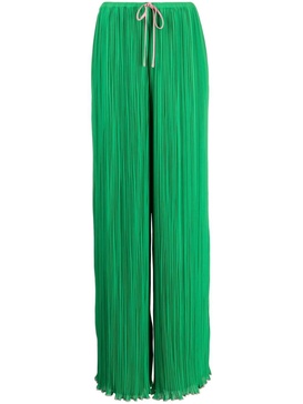 Crio fully-pleated track pants