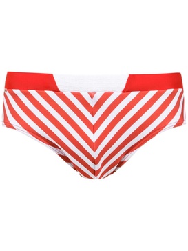 striped swim briefs