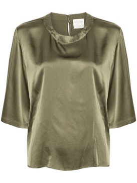 satin T-shirt