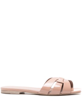 Saint Laurent Nu Pieds Tribute 05 Patent Leather Sandals