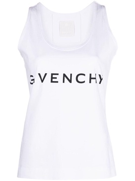 Givenchy Logo Cotton Tank Top