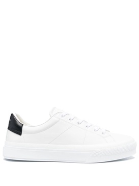 white City Sport leather sneakers