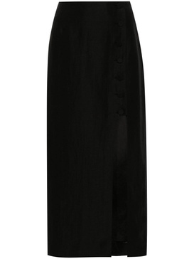 Leyla high-waist midi skirt