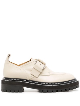 lug-sole buckled oxfords 