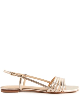 Millie Lattice flat sandals