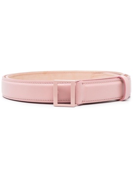 leather buckle belt 