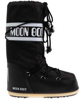 Icon logo-print boots