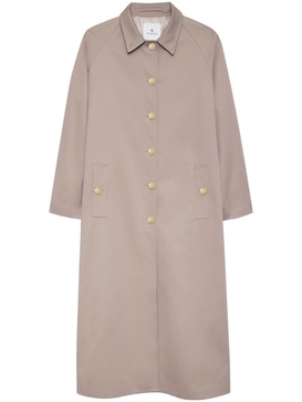 Randy classic-collar trench coat