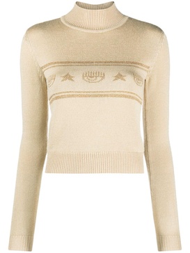 Eye Star-jacquard sweater