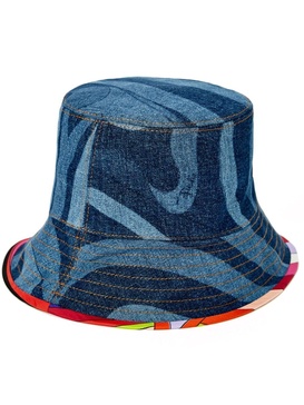 denim cotton bucket hat