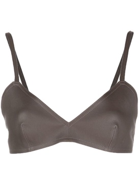 Sierra leather bralette