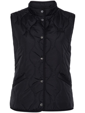 quilted padded gilet