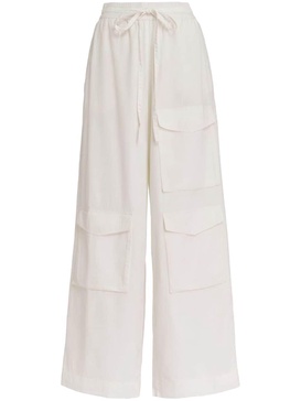 Fopy wide-leg cotton pants