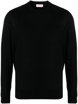 crew-neck wool jumper