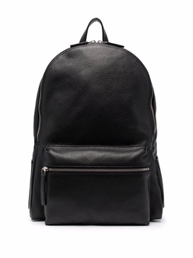 logo zipped backpack