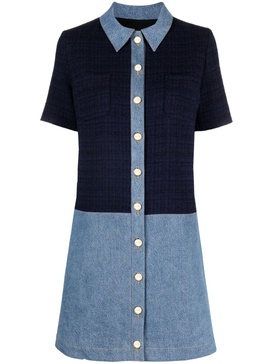 Brooke panelled shirtdress