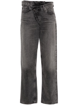 Criss Cross straight-leg jeans