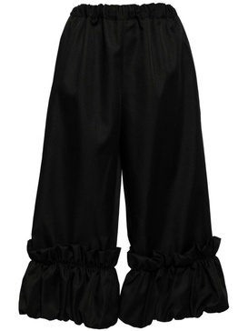 ruffled trousers