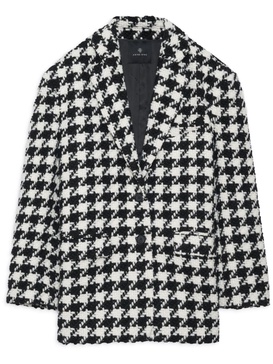 Quinn houndstooth blazer