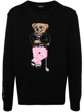 Polo Bear-intarsia jumper