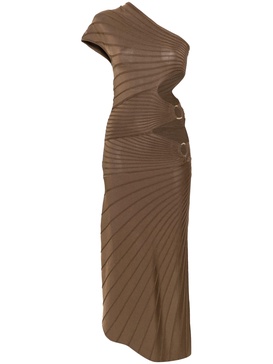 Lurenz asymmetric midi dress