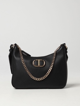 Twinset grained synthetic leather bag