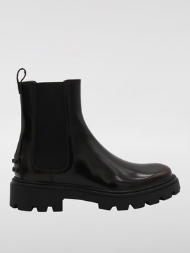 Chelsea boots in mixed calf leather with studs