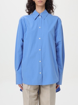 Oversized cotton poplin shirt