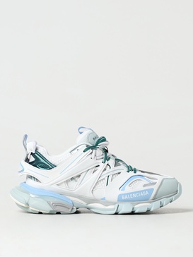 Balenciaga Track White/Blue/Grey Mesh And Nylon Trainer Women