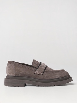 Brunello Cucinelli moccasins in suede with jewel