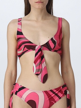 Pucci bikini top in lycra