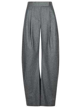 'gary' Grey Wool Blend Pants