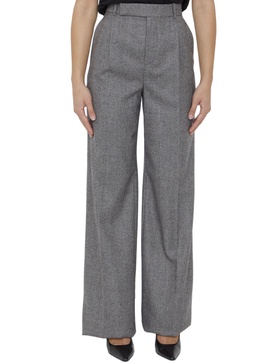 Flannel Flared Trousers