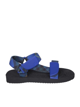 Mftrek Hs Check Blue Sandals