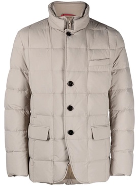 Blush Beige Feather Down Jacket