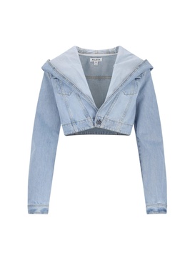 Denim Cropped Jacket