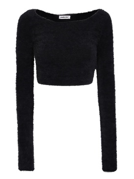 Cropped Sweater Black