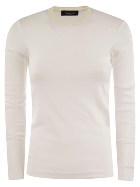 Fabiana Filippi Long Sleeved T Shirt In Jersey