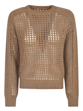 Brunello Cucinelli Sweaters Brown