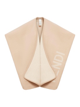 Fendi Logo Detailed Poncho