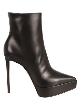 Side Zipped Ankle Boots