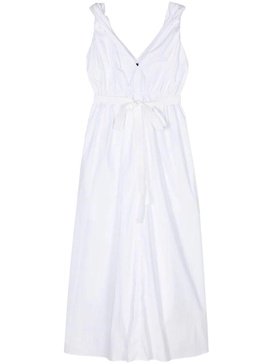 Sleeveless Dress With Elastic Waist