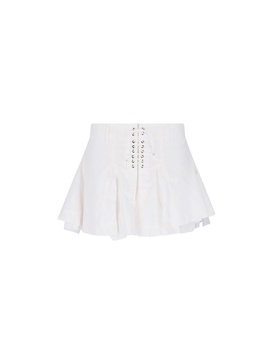 Pleated Mini Skirt