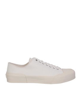 Lace-up Low White Sneakers