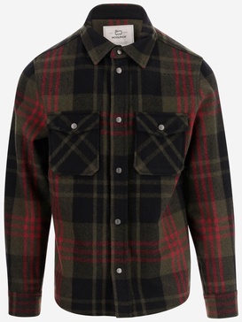 Check Pattern Wool Shirt