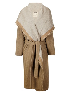 Uma Wang Belted Waist Cardigan Coat